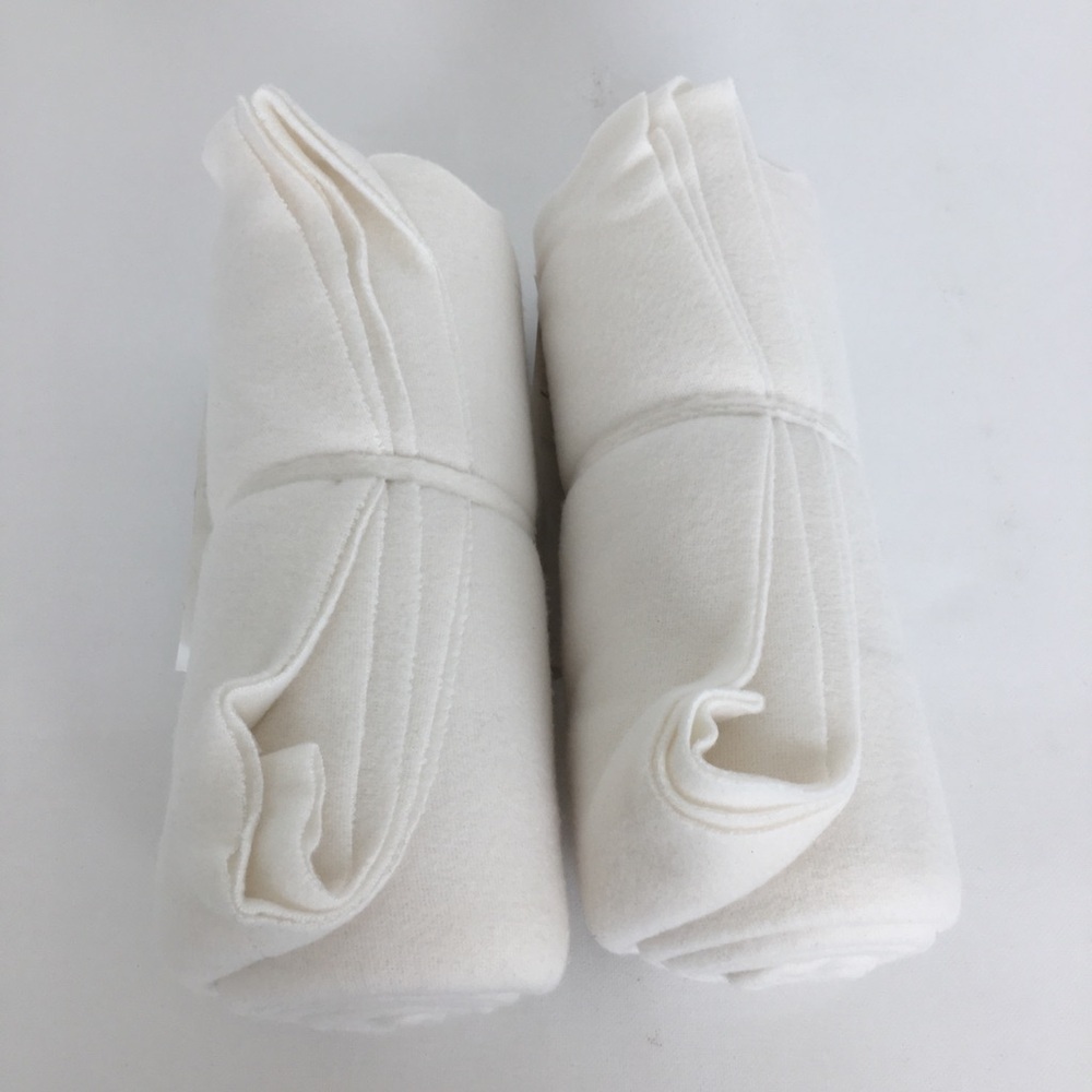 IKEA Thorgun Blanket White NEW Bundle of 2  Soft Cozy Fleece Throw Blankets NWT - Picture 10 of 15